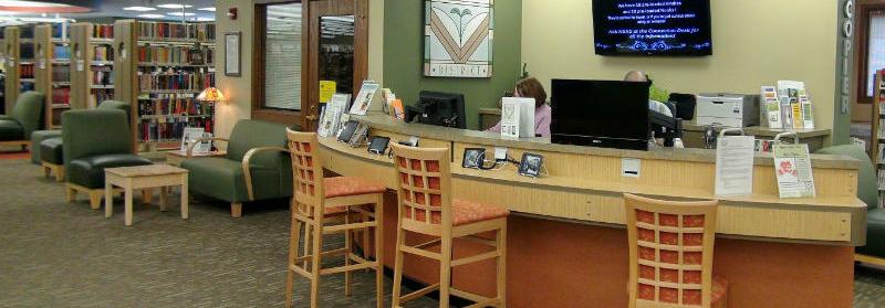 Adult Services desk
