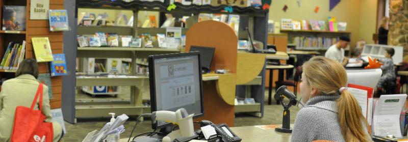 Adult Services desk