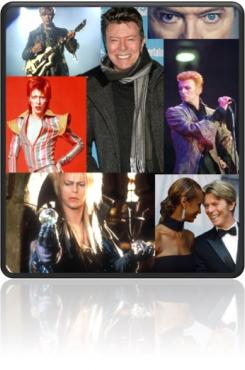 Bowie Collage graphic