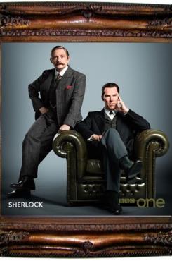 Cumberbatch and Freeman as Victorian Holmes & Watson
