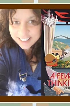 Sulari Gentill and "A Few Right Thinking Men" book cover