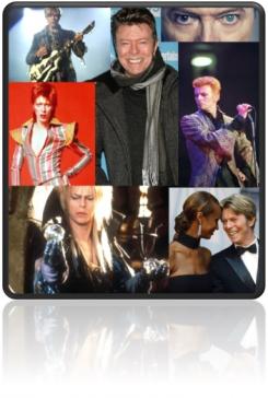 Bowie Collage graphic