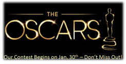 Oscar Contest Begins graphic