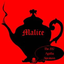 Malice Domestic Agatha awards graphic