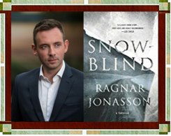 Ragnar Jonasson with Snowblind cover