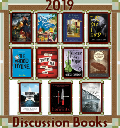 Murder Among Friends 2019 Discussion Books graphic